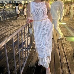 Handmade crochet dress